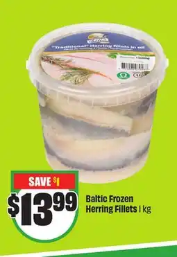 Chalo FreshCo Baltic Frozen Herring Fillets 1 kg offer