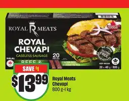 Chalo FreshCo Royal Meats Chevapi 800 g - 1 kg offer