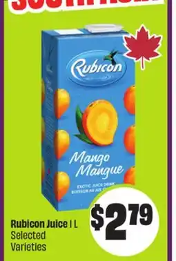 Chalo FreshCo Rubicon Juice 1 L Selected Varieties offer