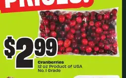Chalo FreshCo Cranberries offer