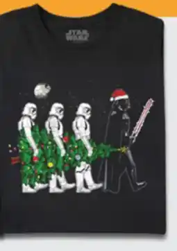 Mark's Men's Licensed + Holiday Graphic T-Shirts offer