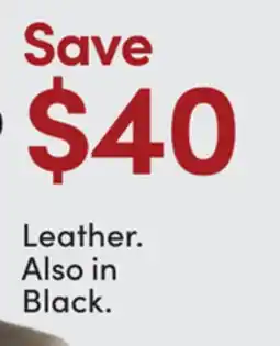 Mark's Leather. Also in Black offer