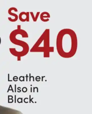 Mark's Leather. Also in Black offer