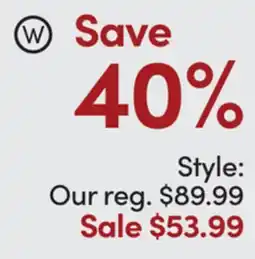 Mark's 'Martha Stewart Knit Scalloped' offer