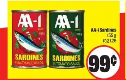 Chalo FreshCo AA-1 Sardines 155 g offer