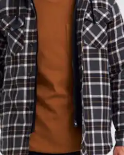 Mark's Dakota Men's Hooded, Quilted Flannel Work Shirts offer