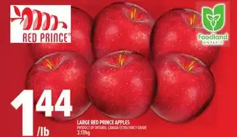 Metro LARGE RED PRINCE APPLES offer