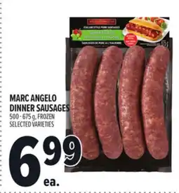 Metro MARC ANGELO DINNER SAUSAGES offer