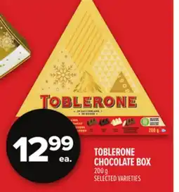 Metro TOBLERONE CHOCOLATE BOX offer