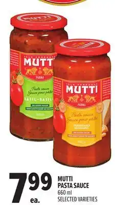 Metro MUTTI PASTA SAUCE offer