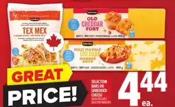 Metro SELECTION BARS OR SHREDDED CHEESE offer