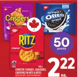 Metro CHRISTIE COOKIES, CRACKERS, CRISPERS OR BITS & BITES offer