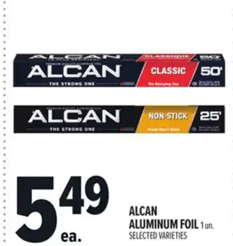 Metro ALCAN ALUMINUM FOIL offer