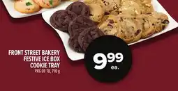 Metro FRONT STREET BAKERY FESTIVE ICE BOX COOKIE TRAY offer