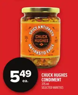 Metro CHUCK HUGHES CONDIMENT offer