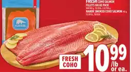 Metro FRESH COHO SALMON FILLETS VALUE PACK offer