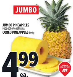 Metro JUMBO PINEAPPLES offer