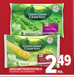 Metro GREEN GIANT FROZEN VEGETABLES offer