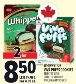 Metro WHIPPET OR VIVA PUFFS COOKIES offer