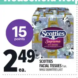 Metro SCOTTIES FACIAL TISSUES offer