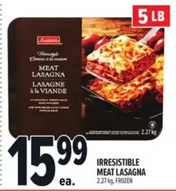 Metro IRRESISTIBLE MEAT LASAGNA offer