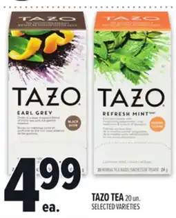 Metro TAZO TEA offer