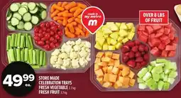 Metro STORE MADE CELEBRATION TRAYS FRESH VEGETABLE offer