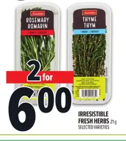 Metro IRRESISTIBLE FRESH HERBS offer