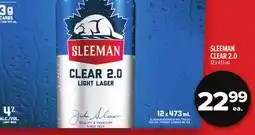 Metro SLEEMAN CLEAR 2.0 offer