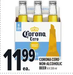 Metro CORONA CERO NON-ALCOHOLIC BEER offer