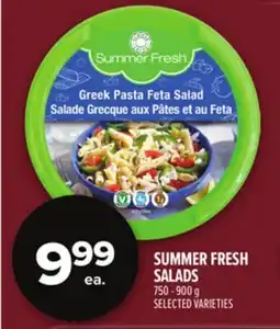 Metro SUMMER FRESH SALADS offer