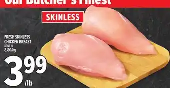 Metro FRESH SKINLESS CHICKEN BREAST offer