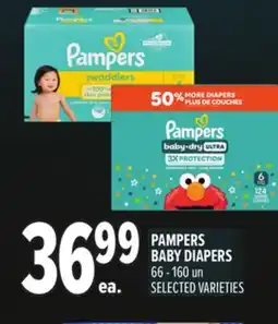 Metro PAMPERS BABY DIAPERS offer