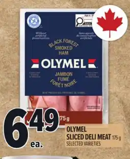 Metro OLYMEL SLICED DELI MEAT offer