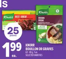 Metro KNORR BOUILLON OR GRAVIES offer