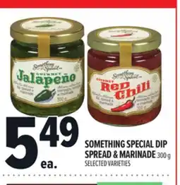 Metro SOMETHING SPECIAL DIP SPREAD & MARINADE offer
