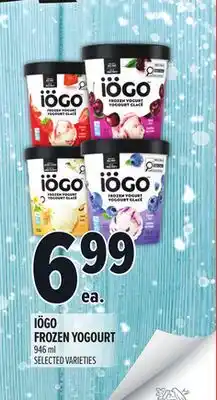 Metro IÖGO FROZEN YOGOURT offer