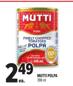 Metro MUTTI POLPA offer