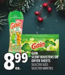 Metro GAIN SCENT BOOSTERS OR DRYER SHEETS offer