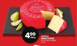 Metro CASTELLO DANISH FONTINA offer
