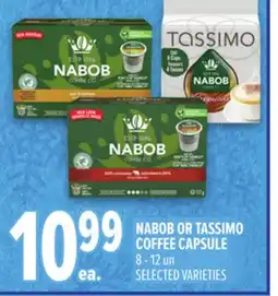 Metro NABOB OR TASSIMO COFFEE CAPSULE offer