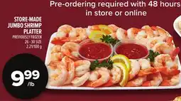 Metro STORE-MADE JUMBO SHRIMP PLATTER offer
