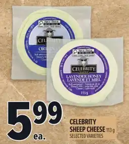 Metro CELEBRITY SHEEP CHEESE offer