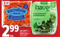 Metro BOLTHOUSE BABY CARROTS offer