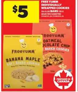 Real Canadian Superstore FREE YUMM INDIVIDUALLY WRAPPED COOKIES 154 G OR BARS 135 G offer