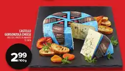 Metro CASTELLO GORGONZOLA CHEESE offer