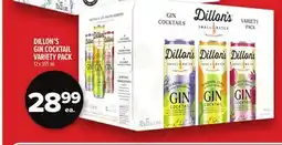 Metro DILLON'S GIN COCKTAIL VARIETY PACK offer