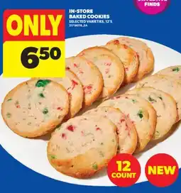 Real Canadian Superstore IN-STORE BAKED COOKIES offer