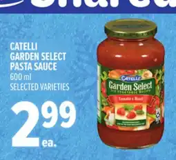 Metro CATELLI GARDEN SELECT PASTA SAUCE offer
