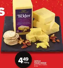 Metro CASTELLO TICKLER CHEDDAR offer